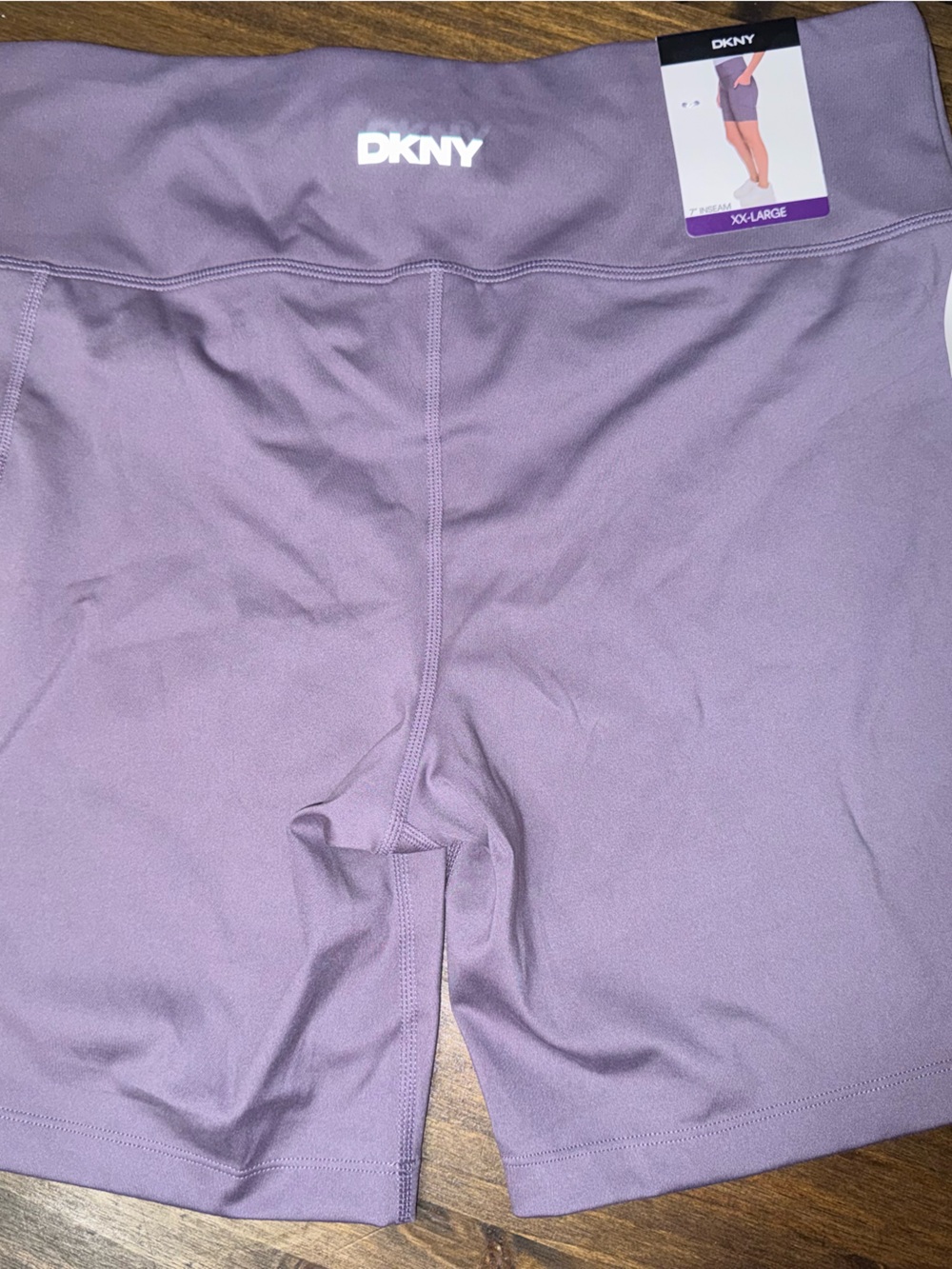 DKNY Lavender Women's Bike Shorts